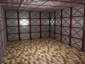 Hangar Interior 3D Model