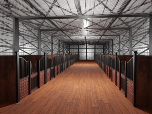 Horse Stable 3D Model