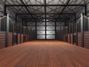 Horse Stable Model 3D