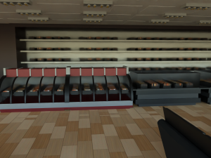 Pastry shop Interior Modèle 3D