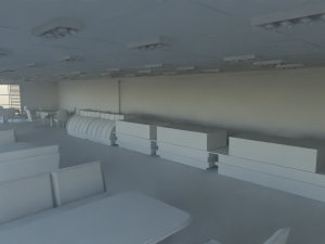 Pastry shop Interior no material 3D Модель