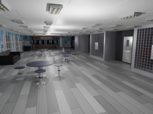 Prison Interior Modelo 3D
