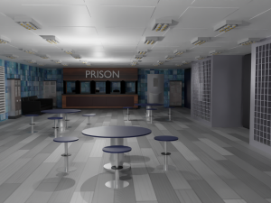 Prison Interior Modelo 3D