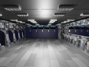 Prison Interior 3D Model