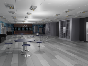 Prison Interior Modelo 3D