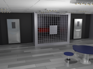 Prison Interior Modelo 3D