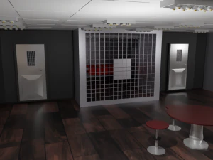 Prison Interior 3D Model