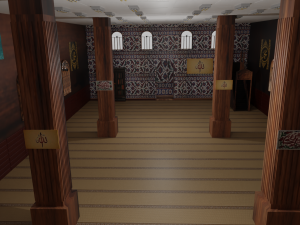 Mosque Interior 3D Model