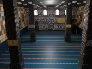 Mosque Interior 3D Model