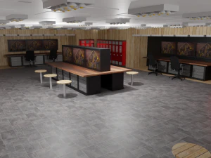 Workshop Interior 3D Model