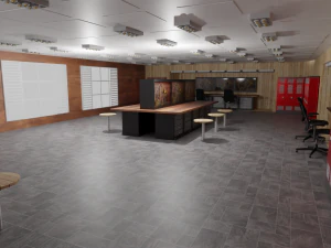 Workshop Interior 3D Model