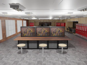 Workshop Interior 3D Model