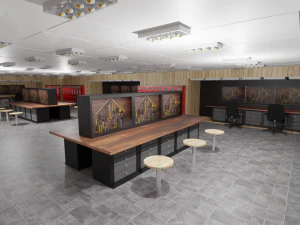 Workshop Interior 3D Model
