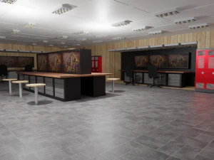 Workshop Interior 3D Model