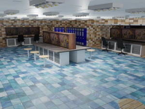 Workshop Interior 3D Model