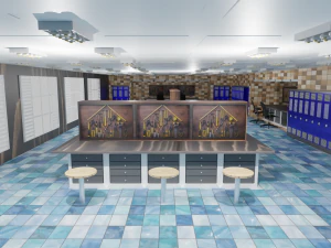 Workshop Interior 3D Model