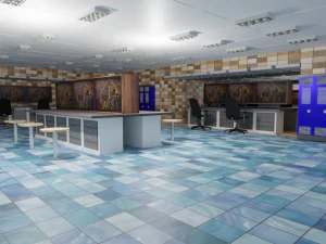 Workshop Interior 3D Model