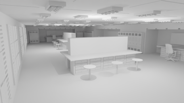Workshop Interior No Material 3D Модель .c4d .max .obj .3ds .fbx .stl .blend 