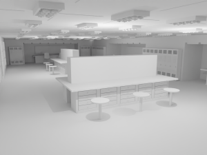Workshop Interior No Material 3D 모델