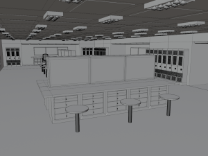 Workshop Interior No Material 3D Модель