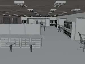 Workshop Interior No Material 3D Модель