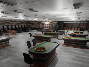Casino Interior 3D Model