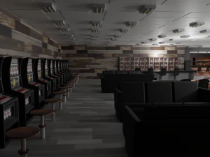 Casino Interior 3D Model