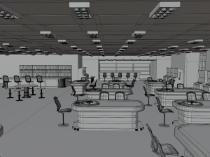 Casino Interior 3D Модель