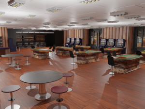 Casino Interior 3D Model
