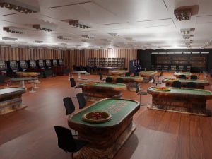 Casino Interior 3D Model