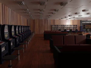 Casino Interior 3D Model