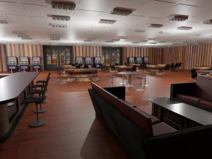 Casino Interior 3D Model