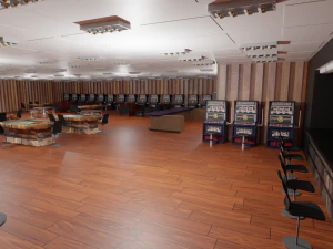 Casino Interior 3D Model