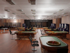 Casino Interior 3D Model