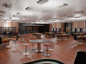 Casino Interior 3D Model