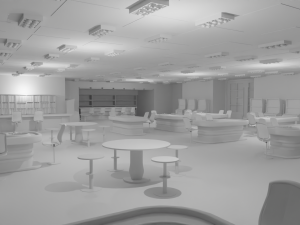 Casino Interior No Material Modelo 3D