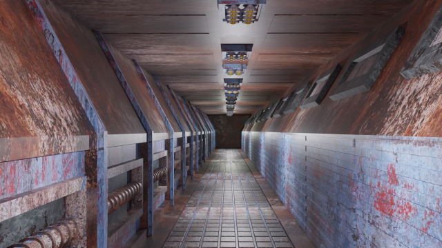 Dirty Tunnel Modelo 3D .c4d .max .obj .3ds .fbx .stl .blend 