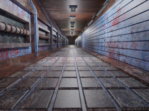 Dirty Tunnel 3D Model