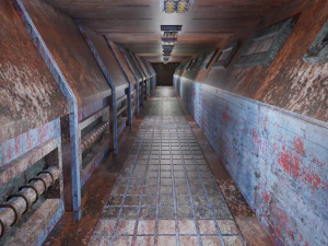 Dirty Tunnel 3D Model