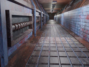 Dirty Tunnel 3D Model