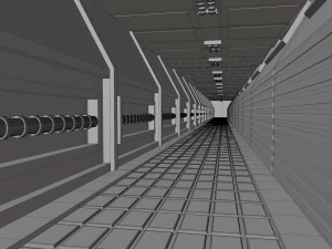 Dirty Tunnel 3D Model