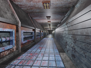 Dirty Tunnel 3D Model