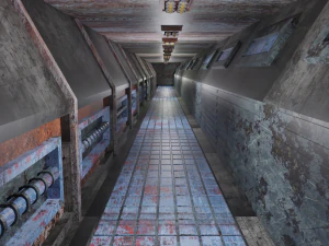 더러운 터널 3D 모델