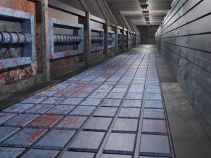 더러운 터널 3D 모델