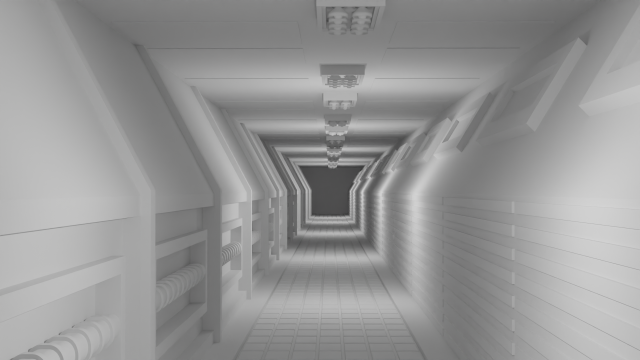 Dirty Tunnel No Material Modelo 3D .c4d .max .obj .3ds .fbx .stl .blend 