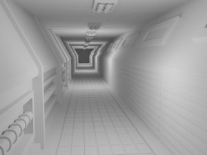 Dirty Tunnel No Material Modelo 3D