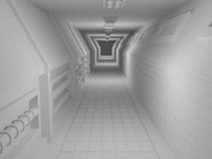 Dirty Tunnel No Material Modelo 3D