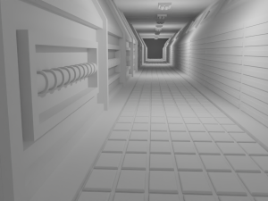 Dirty Tunnel No Material Modelo 3D