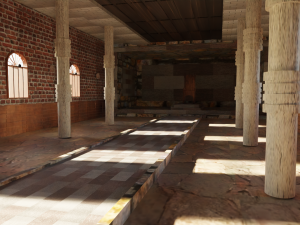Kings Hall Interior 3D Model