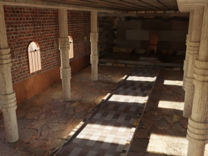 Kings Hall Interior 3D Model